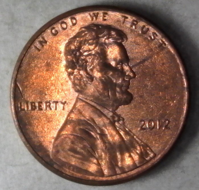 2012-P-Lincoln-Shield-Cent-Struck-Through-Big-Shaved-Off-Rim-Burr-Found-CRH